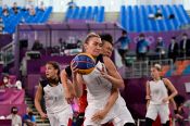 Сборные России и США сыграют в финале женского олимпийского баскетбольного турнира 3х3