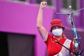 Алёна Осипова - серебряный призёр  личных соревнований олимпийского турнира в  стрельбе  из лука