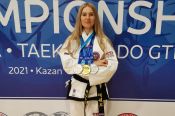 Людмила Ушакова из Барнаула выиграла золотую и две серебряные медали на чемпионате Европы по тхэквондо ГТФ в Казани 