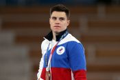 Гимнаст Никита Нагорный завоевал первую для России медаль дня - бронзу в упражнениях на перекладине 