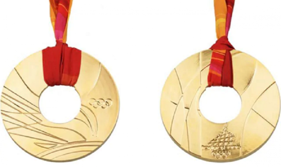 Медаль Игр 2006 года в Турине. Фото Olympics