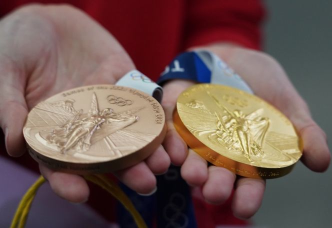 Медали Олимпийских игр в Токио. Фото Павел Волков / «Известия»