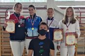 Юлия Жданова - бронзовая медалистка всероссийских кадетских соревнований саблисток "Балтийский старт"