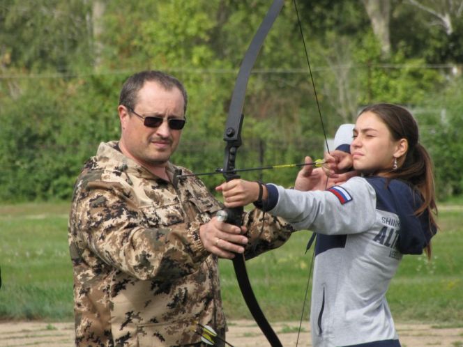 В Рубцовске прошёл мастер-класс по стрельбе из лука