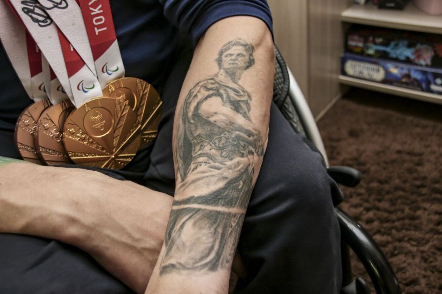 Татуировки Роман делает со смыслом. Фото: Виталий Барабаш
