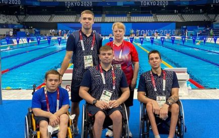 Спортсмены из Бийска, пловцы с ПОДА на Паралимпийских Играх в Токио. Фото: Инстаграм 
