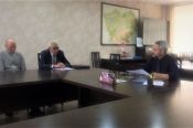 Министр спорта региона Алексей Перфильев провел рабочую встречу с главой Курьинского района Алексеем Купиным
