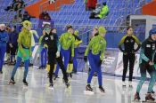 Юноши краевой СШОР «Клевеня» трижды поднялись на пьедестал всероссийских соревнований «Лёд Байкала»  