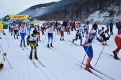 В селе Алтайском состоялись лыжные старты XLII  краевой спартакиады спортшкол на призы Виталия Денисова