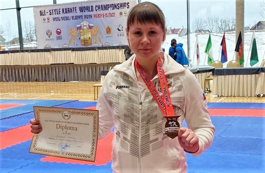 Чемпионка мира Кристина Найдёнова