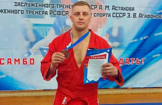 Андрей Томчук завоевал бронзу в свой день рождения.   