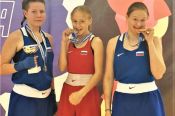 Софья Мишкина, Дарья Семенко и Диана Плешакова - призёры первенства России среди девушек 13-16 лет 