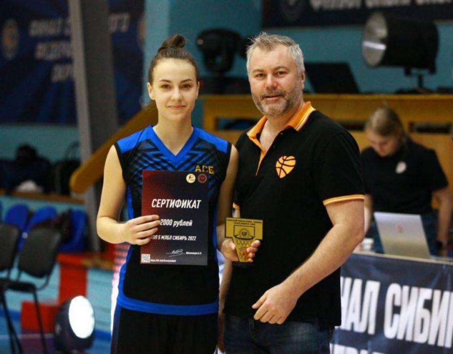 Виктория Лебедева признана лучшим атакующим защитником финала МЛБЛ-Сибирь