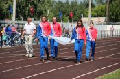 Команда Благовещенского района победитель краевой олимпиады в первой группе,  сборная Родинского района - во второй
