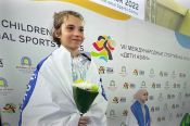 Инна Пенкина завоевала серебро Международных спортивных игр «Дети Азии» в соревнованиях по тхэквондо  