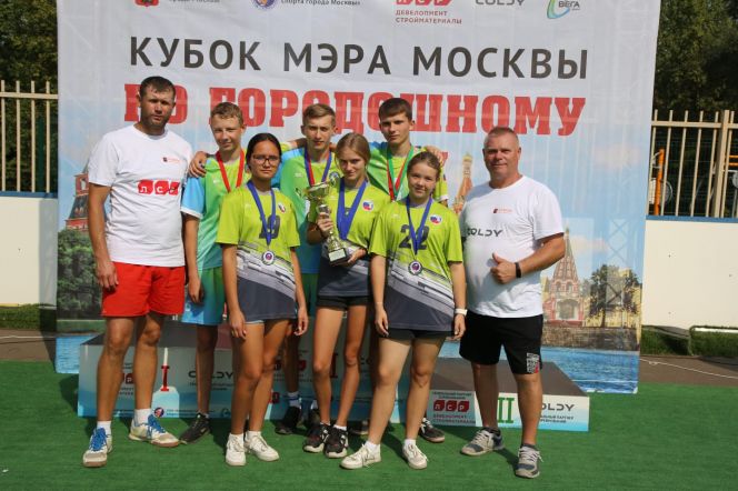 Городошники Алтайского края отличились на Кубке мэра Москвы 