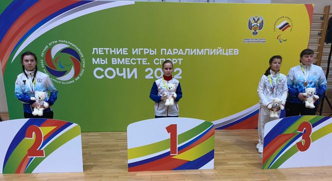 Кристина Агафонова - чемпионка летних игр паралимпийцев «Мы вместе. Спорт» 