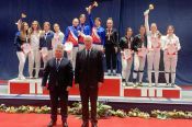 Золото Алтая! Квартет саблисток региона выиграл командный турнир памяти Сергея Шарикова в Москве