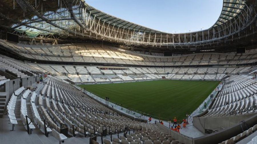Доха. Стадион "Лусаил", который примет матч-открытие и финал ЧМ-2022. Фото: AFP