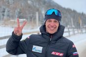 Золотое начало! Олег Домичек выиграл спринтерскую гонку на Всероссийских стартах среди юниоров в Ханты-Мансийске