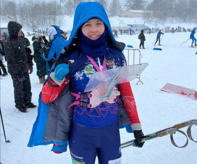 Екатерина Лыжина - двукратная победительница первенства России среди девушек до 15 лет 