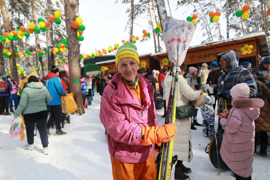 Ветеран лыжни Михаил Маркин. Фото предоставлены компанией "Мария Ра"