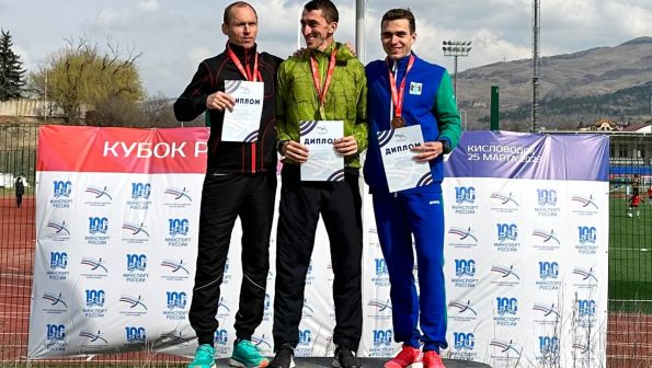 Ильдар Надыров - победитель Кубка России по кроссу на дистанции 5000 метров 