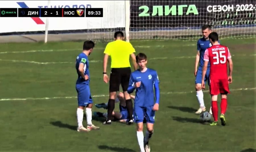 Барнаульское «Динамо» на своём поле одержало волевую победу над «Ностой» из Новотроицка - 2:1