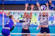 Воспитанница алтайского волейбола Екатерина Пипунырова помогла сборной России победить Беларусь в товарищеском матче  