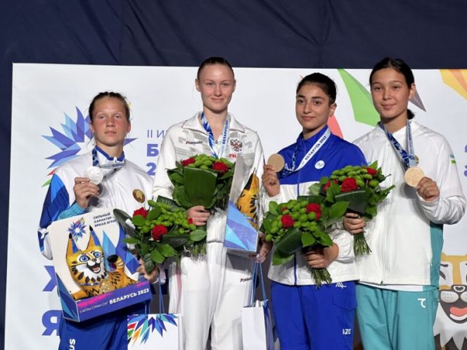 Анастасия Климова из Барнаула - победительница II Игр стран Содружества независимых государств! 