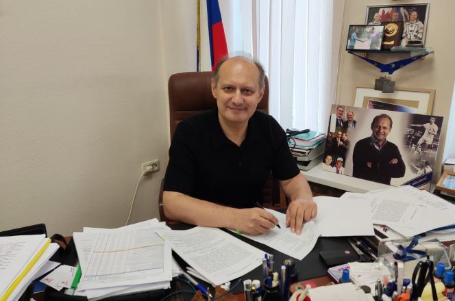 Председатель Совета Национальной федерации бадминтона России Андрей Антропов
