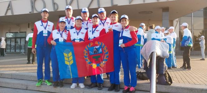 Команда пенсионеров Алтайского края 