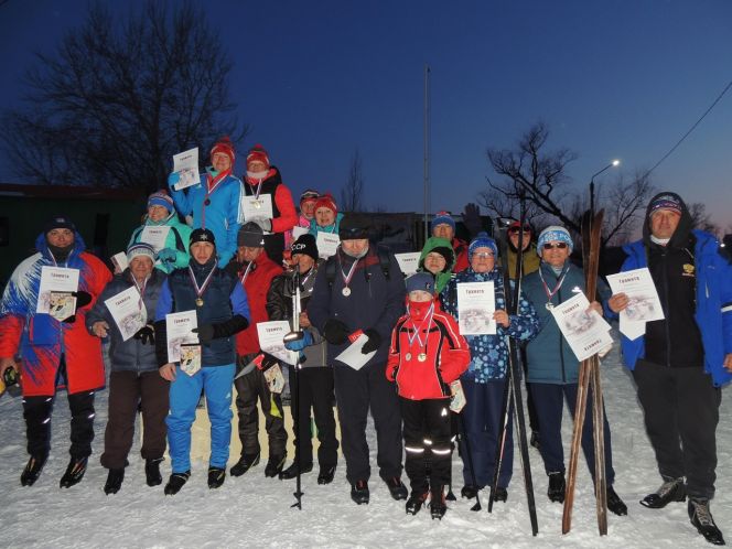 В Рубцовске состоялась шестая «Ретро лыжня»