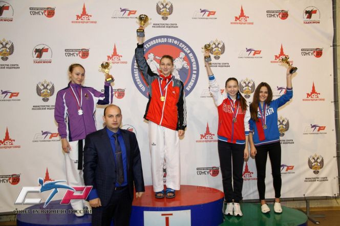 Анастасия Анохина - чемпионка России.  