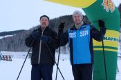 В селе Алтайском прошёл 50-километровый лыжный марафон «АлтайSKIй» (фото).