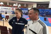 Татьяна Опарина из Ребрихи – бронзовый призёр Кубка России по каратэ WKF.