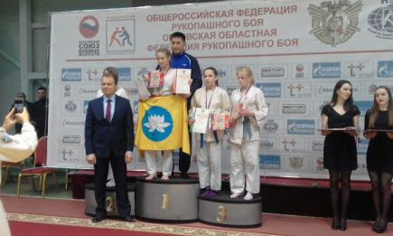 Александра Черницова и Александр Мариенко – победители первенства России по рукопашному бою.