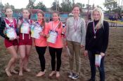 В Благовещенке завершилось первенство Алтайского края по пляжному волейболу среди команд юношей и девушек 2001-2002 и 2003-2004 годов рождения.