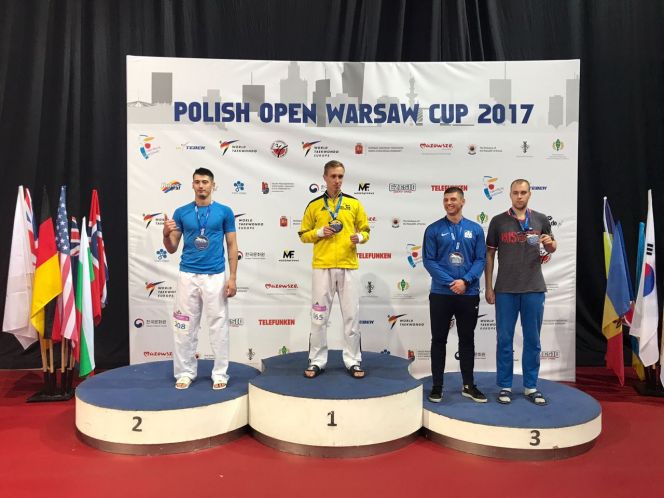 Егор Парфёнов – бронзовый призёр международного турнира «Польша Опен – 2017».