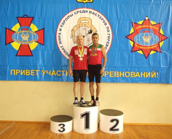 Алтайские ветераны привезли из Белоруссии семь золотых медалей на двоих.
