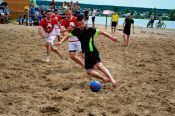 В Павловске состоялся второй тур краевого чемпионата по пляжному футболу