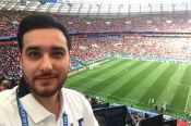 Барнаулец Михаил Меламед прокомментировал на Первом канале матч Сербия – Швейцария