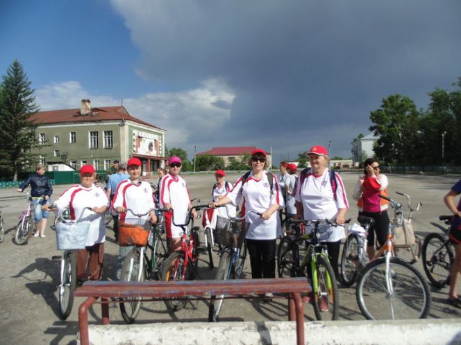 Велопробег в Баевском районе, посвящённый 55-летию приземления Валентины Терешковой
