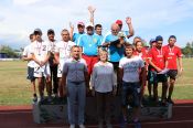 Чемпионами сельской олимпиады в городошном спорте стала сборная Первомайского района