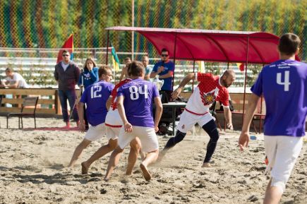 Суперфинал чемпионата Алтайского края по пляжному футболу - 2018