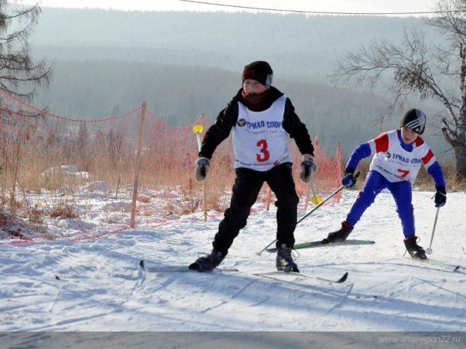 Открытие лыжного сезона в Алтайском крае