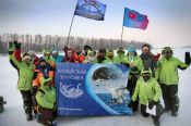 Соревнованиями на празднике «Алтайская зимовка» Женская рыболовная лига Сибири отметила год своего создания