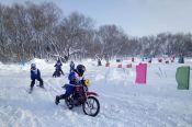 В Змеиногорске прошли гонки мотолыжных экипажей в рамках краевого праздника «Алтайская зимовка»