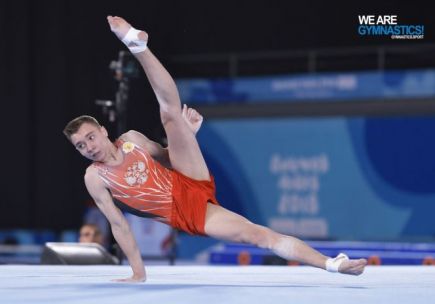 Сергей Найдин - четырёхкратный призёр III летних юношеских Олимпийских игр по спортивной гимнастике