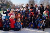 Детсадовцы Зонального района присоединились к Дню снега